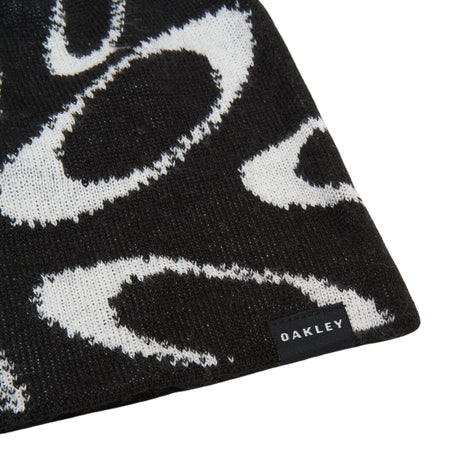 Oakley Ellipse Graphic Beanie/ Black/White