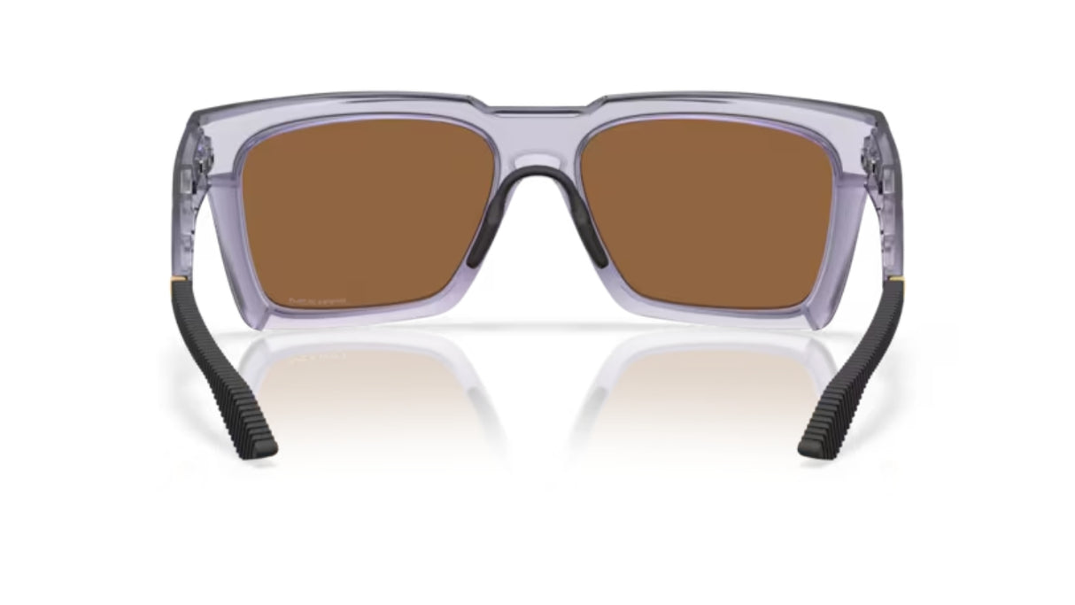 Oakley Enigma Ink Matte Transparent Lilac/ Prizm Bronze achterkant