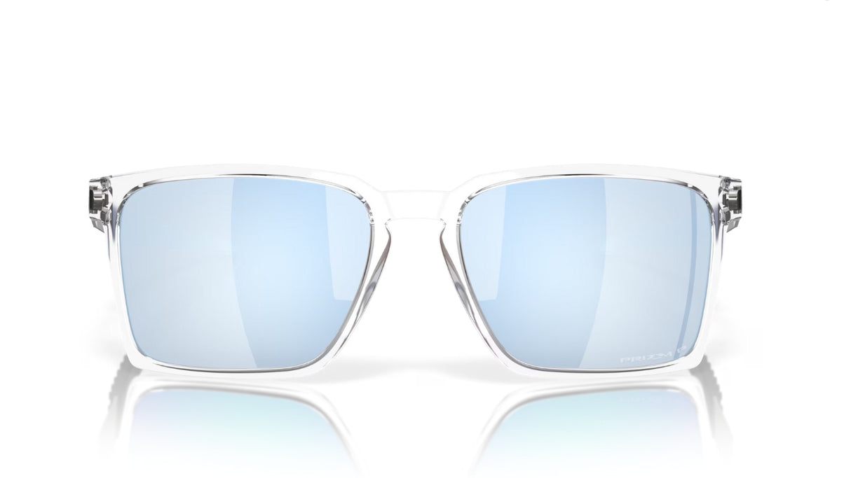 Oakley Exchange Sun Polished Oakley Transparent/ Prizm Deep Water Polarized