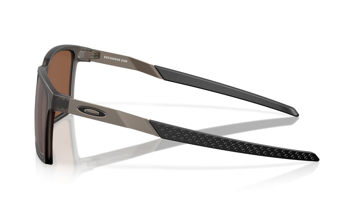 Oakley Exchange Sun Satin Grey Smoke/ Prizm Tungsten Zijkant
