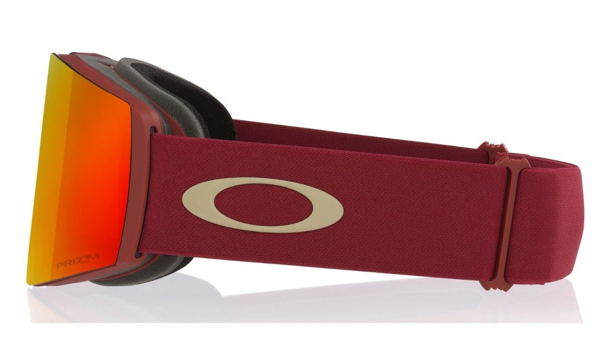 Oakley-Fall-Line-L-Red-Iron-Prizm-Torch-Iridium-Zijaanzicht