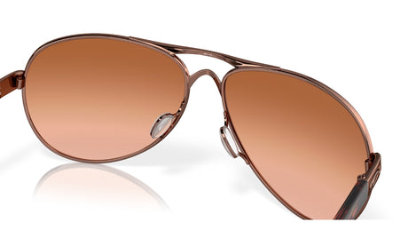 Oakley Feedback Rosé Gold Prizm Brown Gradient achterzijde