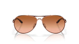 Oakley Feedback Rosé Gold Prizm Brown Gradient vooraanzicht