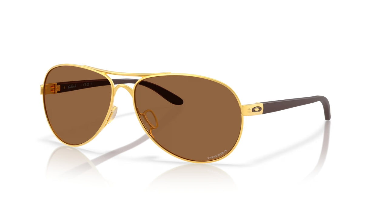 Oakley Feedback Satin Gold Prizm Bronze