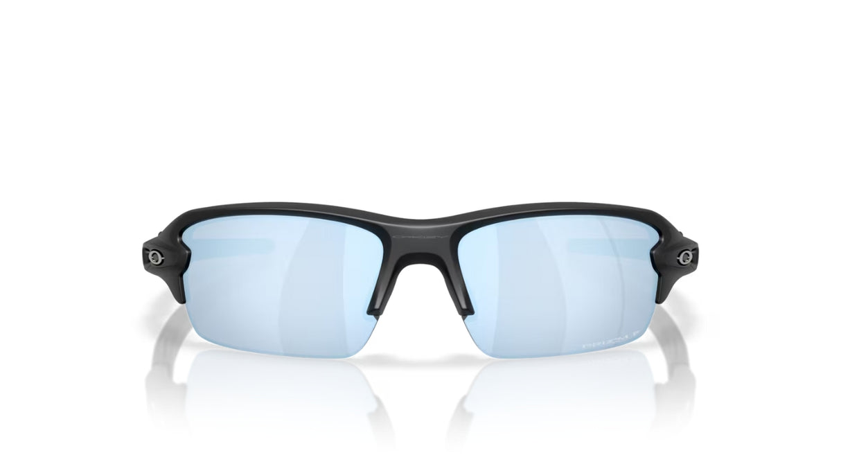 Oakley Flak 2.0 S Matte Black Prizm Deep Water Polarized voorzijde