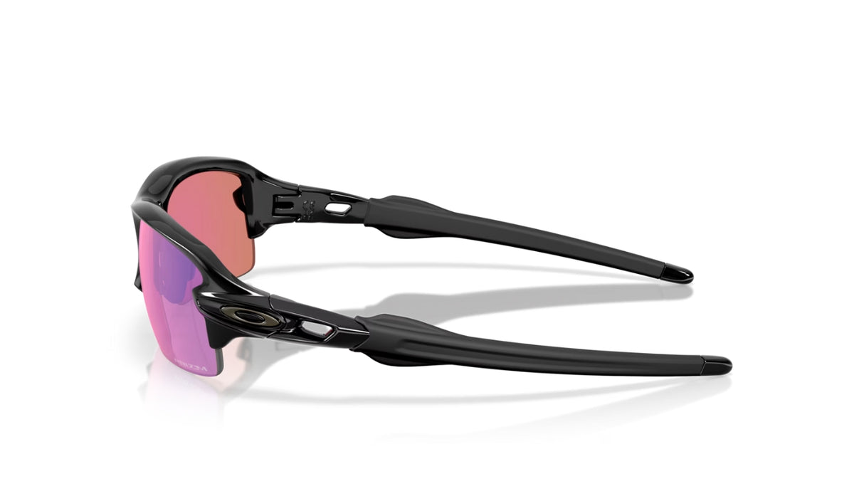 Oakley Flak 2.0 S Polished Black Prizm Golf zijaanzicht