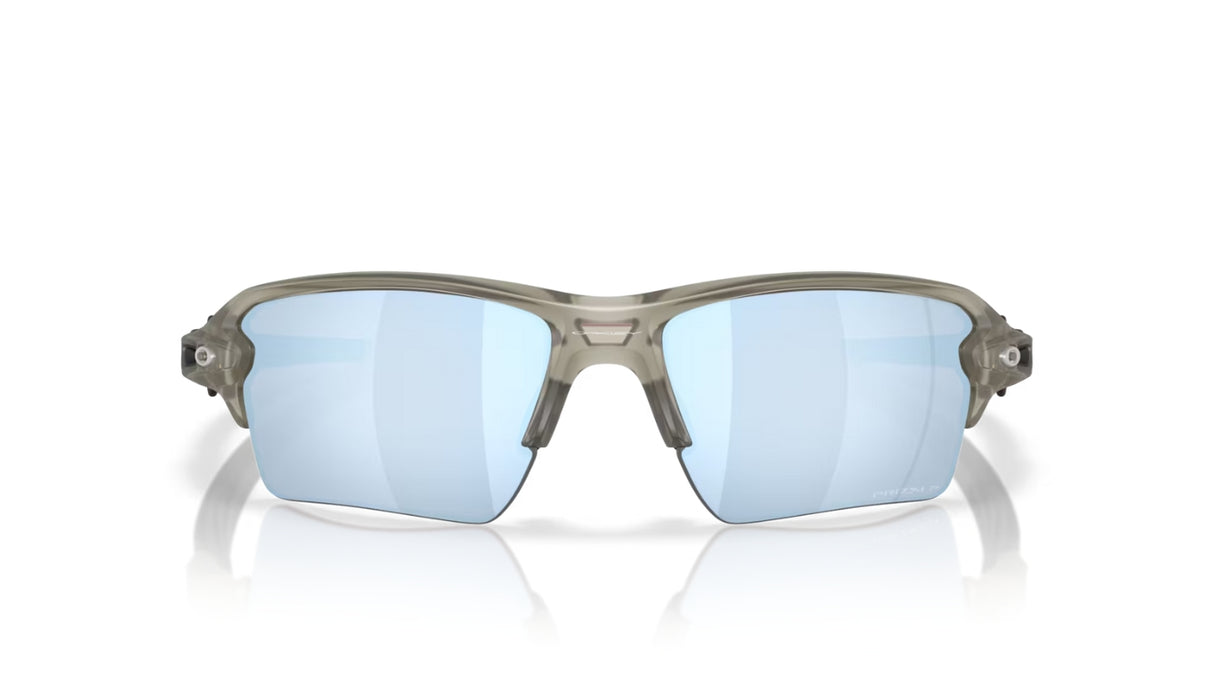 Oakley Flak 2.0 XL Matte Grey Prizm Deep H2O Polarized voorzijde