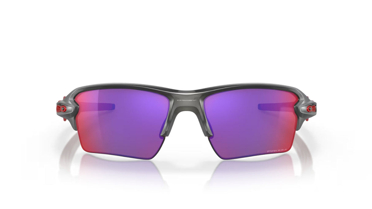 Oakley Flak 2.0 XL Matte Grey Smoke Prizm Road voorzijde