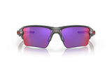 Oakley Flak 2.0 XL Matte Grey Smoke Prizm Road voorzijde