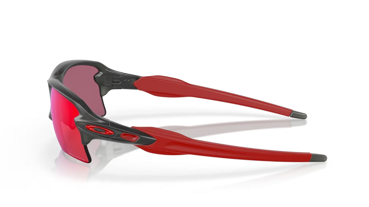 Oakley Flak 2.0 XL Matte Grey Smoke Prizm Road zijaanzicht