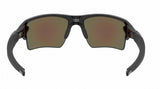 Oakley Flak 2.0 XL Polished Black Prizm Sapphire Polarized achterzijde