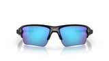 Oakley Flak 2.0 XL Polished Black Prizm Sapphire Polarized voorzijde