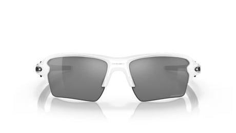 Oakley Flak 2.0 XL Polished White Prizm Black Polarized voorzijde