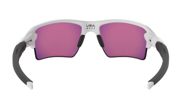 Oakley Flak 2.0 XL Polished White Prizm Field achterzijde
