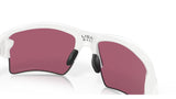 Oakley Flak-2.0 XL Polished White Prizm Field achterzijde schuin