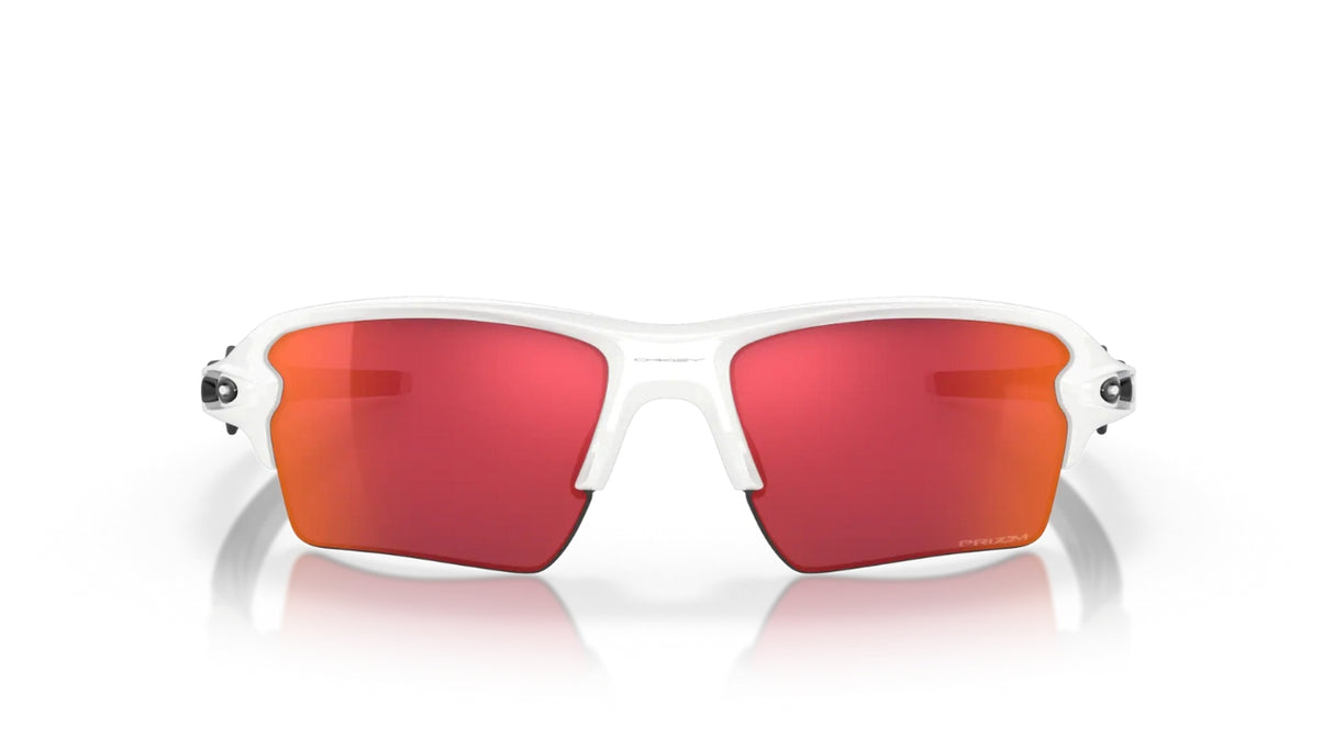 Oakley Flak 2.0 XL Polished White Prizm Field voorzijde