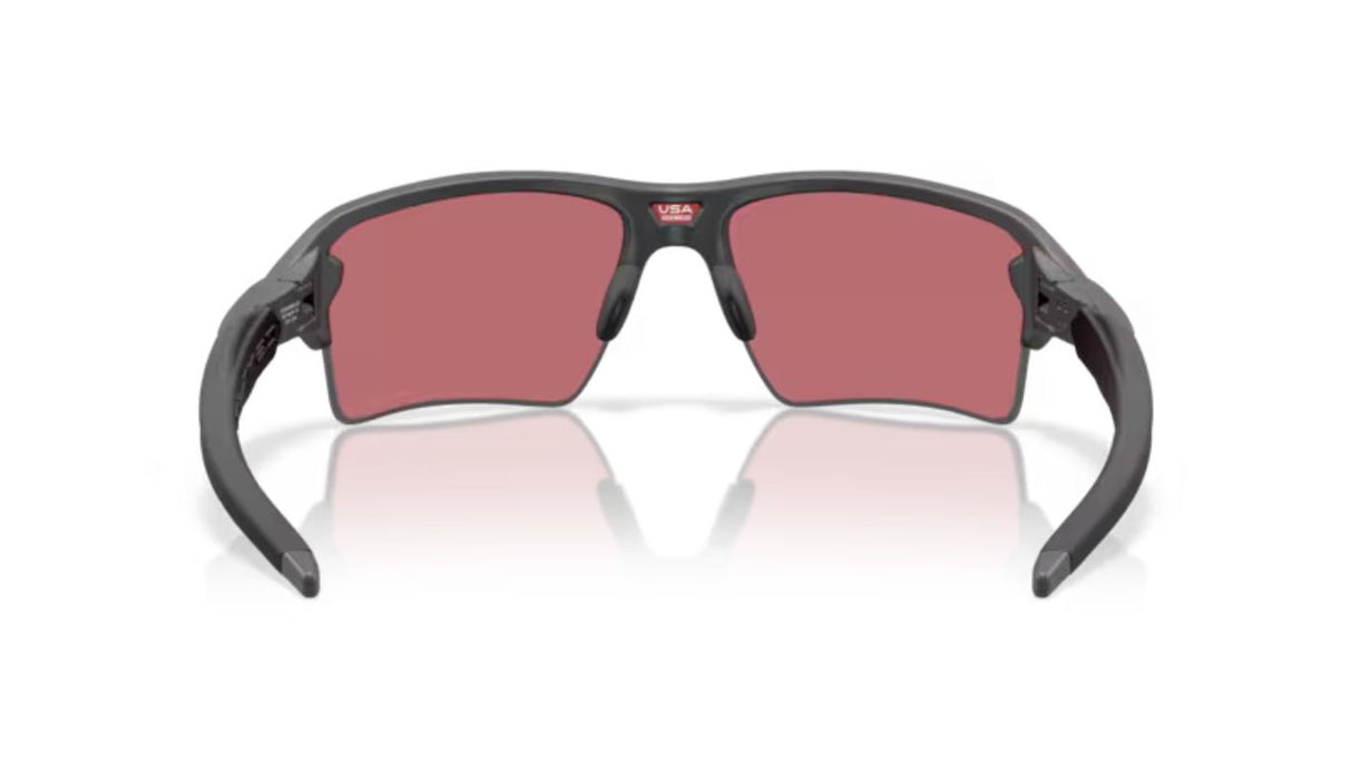 Oakley Flak 2.0 XXL Matte Carbon/ Prizm Dark Golf achterzijde