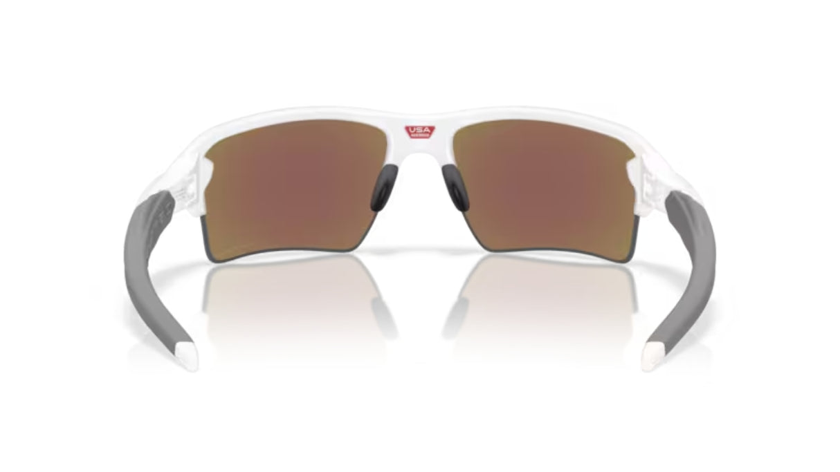 Oakley Flak 2.0 XXL Polished White / Prizm Sapphire achterkant