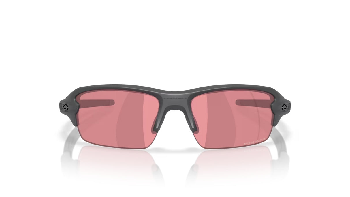 Oakley Flak S Matte Carbon Prizm Dark Golf voorzijde