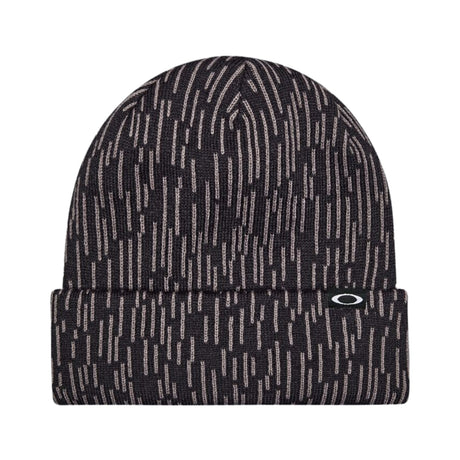 Oakley Fleece-Lined Graphic Beanie/ Rain Camo Black