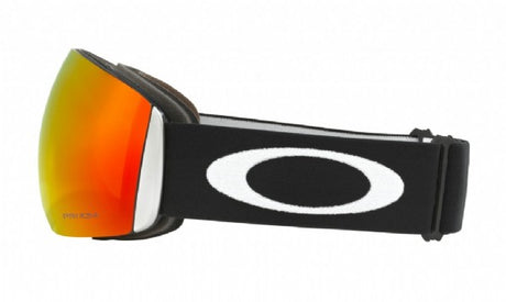 Oakley Flight Deck L Matte Black/ Prizm Snow Torch zijkant
