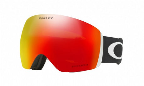 Oakley Flight Deck L Matte Black/ Prizm Snow Torch schuine foto
