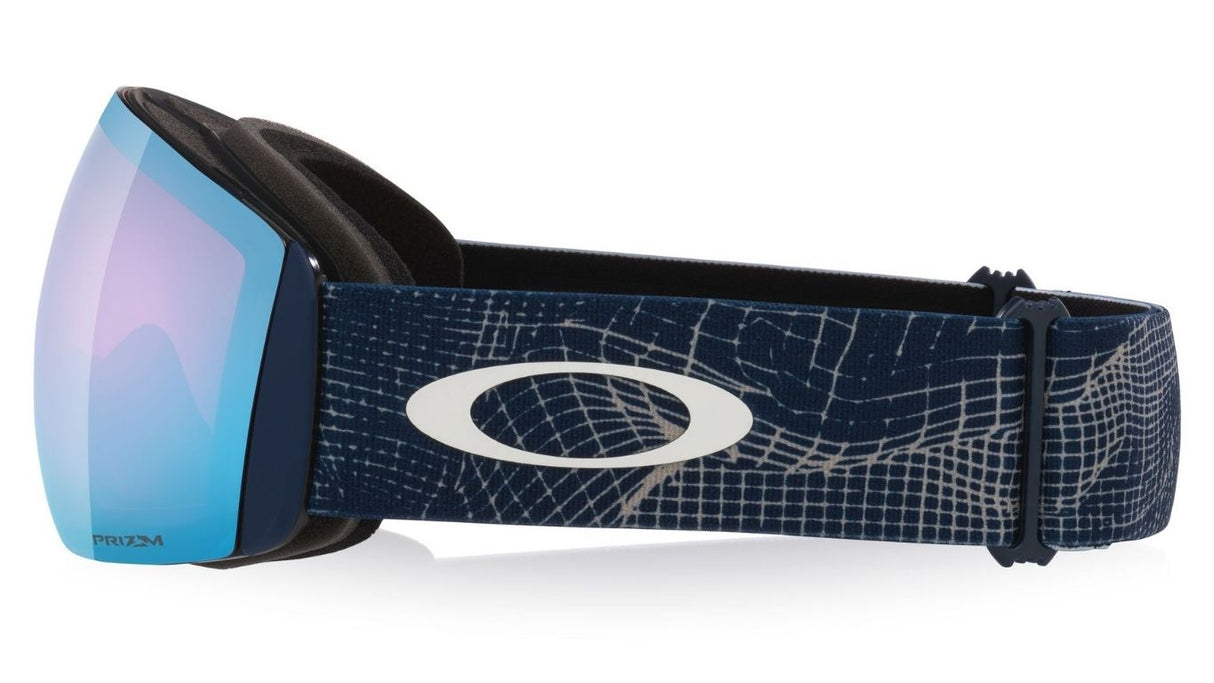 Oakley-Flight-Deck-L-Warp-Prizm-Sapphire-Iridium-Zijaanzicht