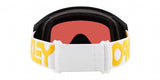 Oakley Flight Tracker M B1B White Gold Prizm Snow Argon Iridium achterzijde