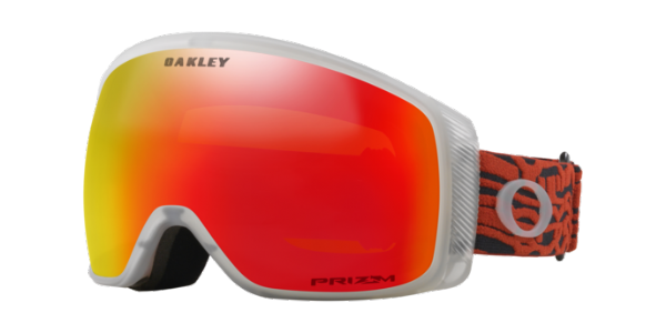 Oakley Flight Tracker M Iron Red Wave Prizm Snow Torch Iridium