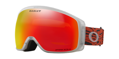 Oakley Flight Tracker M Iron Red Wave Prizm Snow Torch Iridium