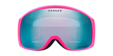 Oakley Flight Tracker M White Bolt  Prizm Snow Sapphire Iridium voorzijde