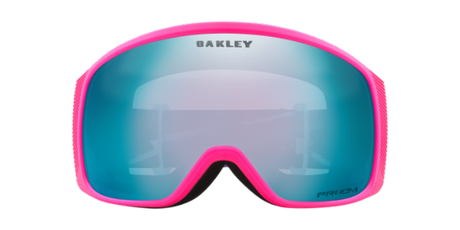 Oakley Flight Tracker M White Bolt  Prizm Snow Sapphire Iridium voorzijde