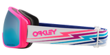Oakley Flight Tracker M White Bolt  Prizm Snow Sapphire Iridium zijaanzicht