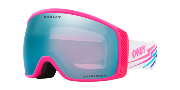Oakley Flight Tracker M White Bolt  Prizm Snow Sapphire Iridium
