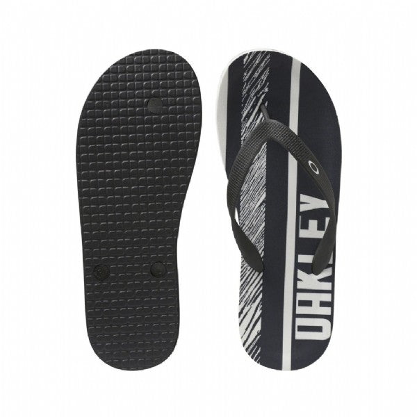 Oakley-Frogskin-Flip-Flop-Black-White