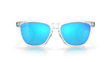 Oakley Frogskins Crystal Clear Prizm Sapphire voorzijde