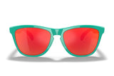 Oakley-Frogskins-Custom-Celeste-Prizm-Ruby-voorkant