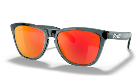 Oakley Frogskins Custom Crystal Black Prizm Ruby
