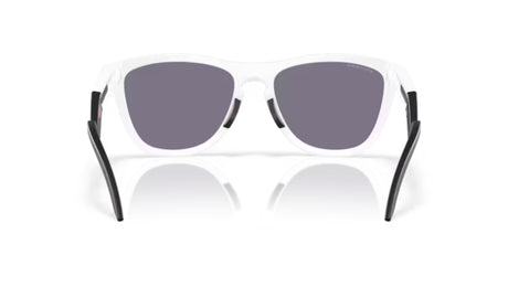 Oakley Frogskins Hybrid Duality Collection Matte White/ Prizm Grey achterkant