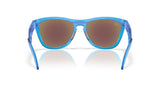 Oakley Frogskins Hybrid Matte Acid Blue/ Prizm Sapphire achterkant