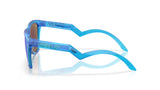 Oakley Frogskins Hybrid Matte Acid Blue/ Prizm Sapphire zijkant