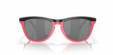 Oakley-Frogskins-Hybrid-Matte-Black-Neon-PinkPrizm-Black