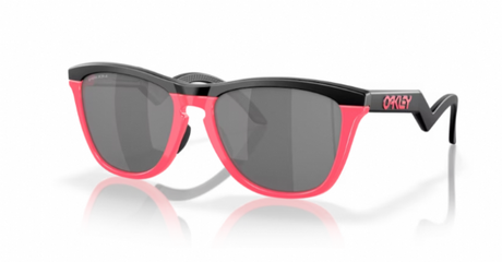 Oakley-Frogskins-Hybrid-Matte-Black-Neon-PinkPrizm-Black