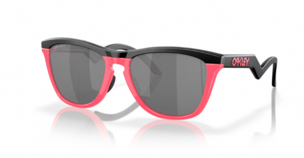 Oakley-Frogskins-Hybrid-Matte-Black-Neon-PinkPrizm-Black