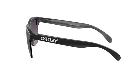 Oakley-Frogskins-Lite-Matte-Black-Prizm-Grey-Gradient