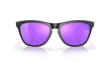 Oakley Frogskins Matte Black Prizm Violet voorkant