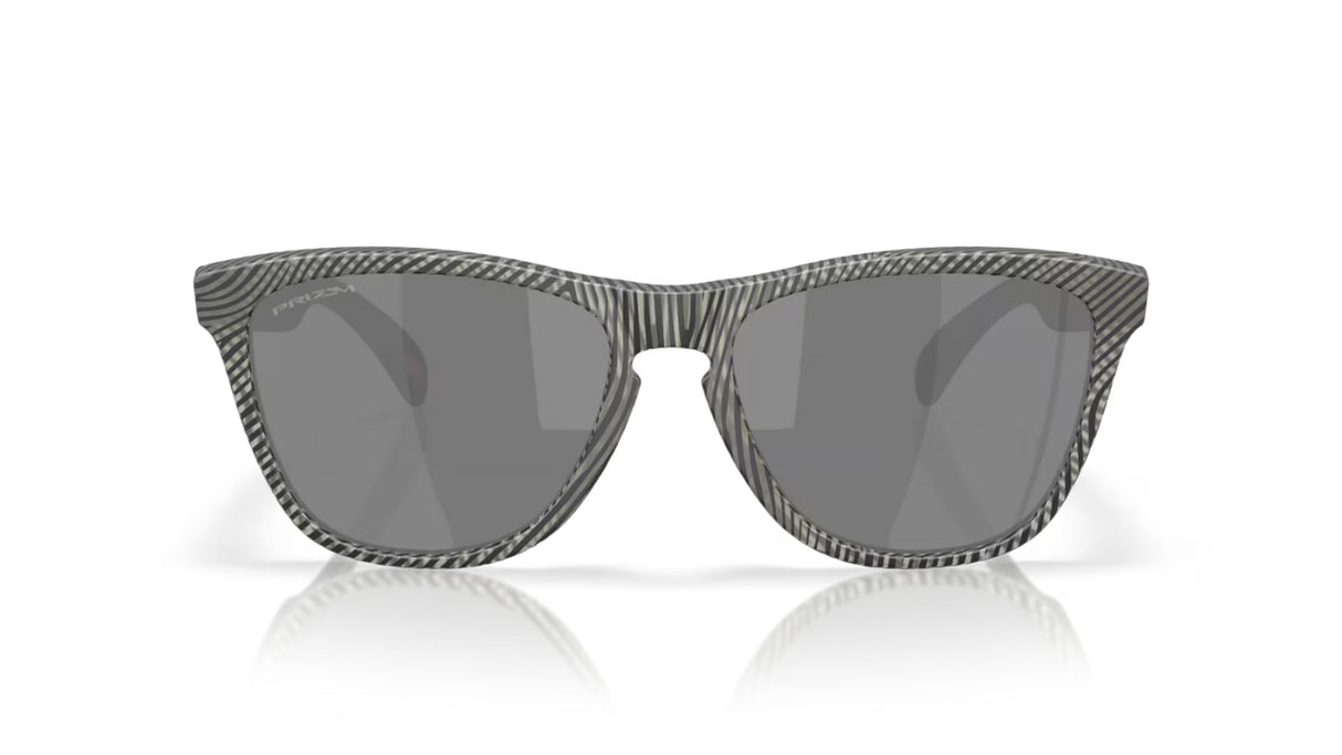 Oakley Frogskins Matte Grey Ink Fingerprint Prizm Black voorzijde