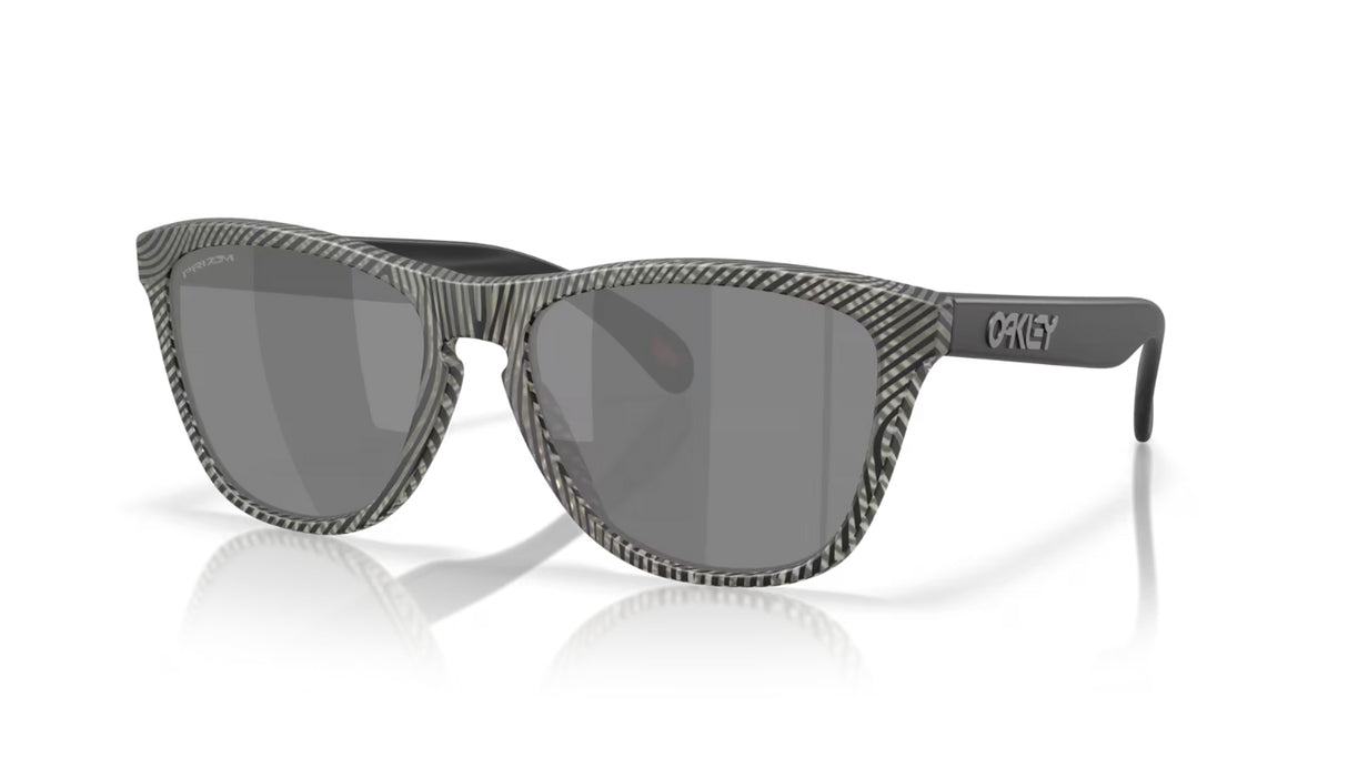 Oakley Frogskins Matte Grey Ink Fingerprint Prizm Black