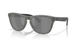 Oakley Frogskins Matte Grey Ink Fingerprint Prizm Black