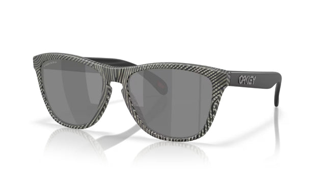 Oakley Frogskins Matte Grey Ink Fingerprint Prizm Black
